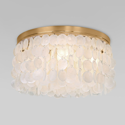 Потолочная люстра Eurosvet Sandra60084/5 латунь/перламутр Smart a071170