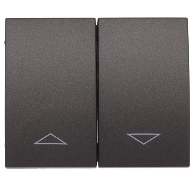 Лицевая панель Legrand Galea Life выключателя жалюзи темная бронза 771214