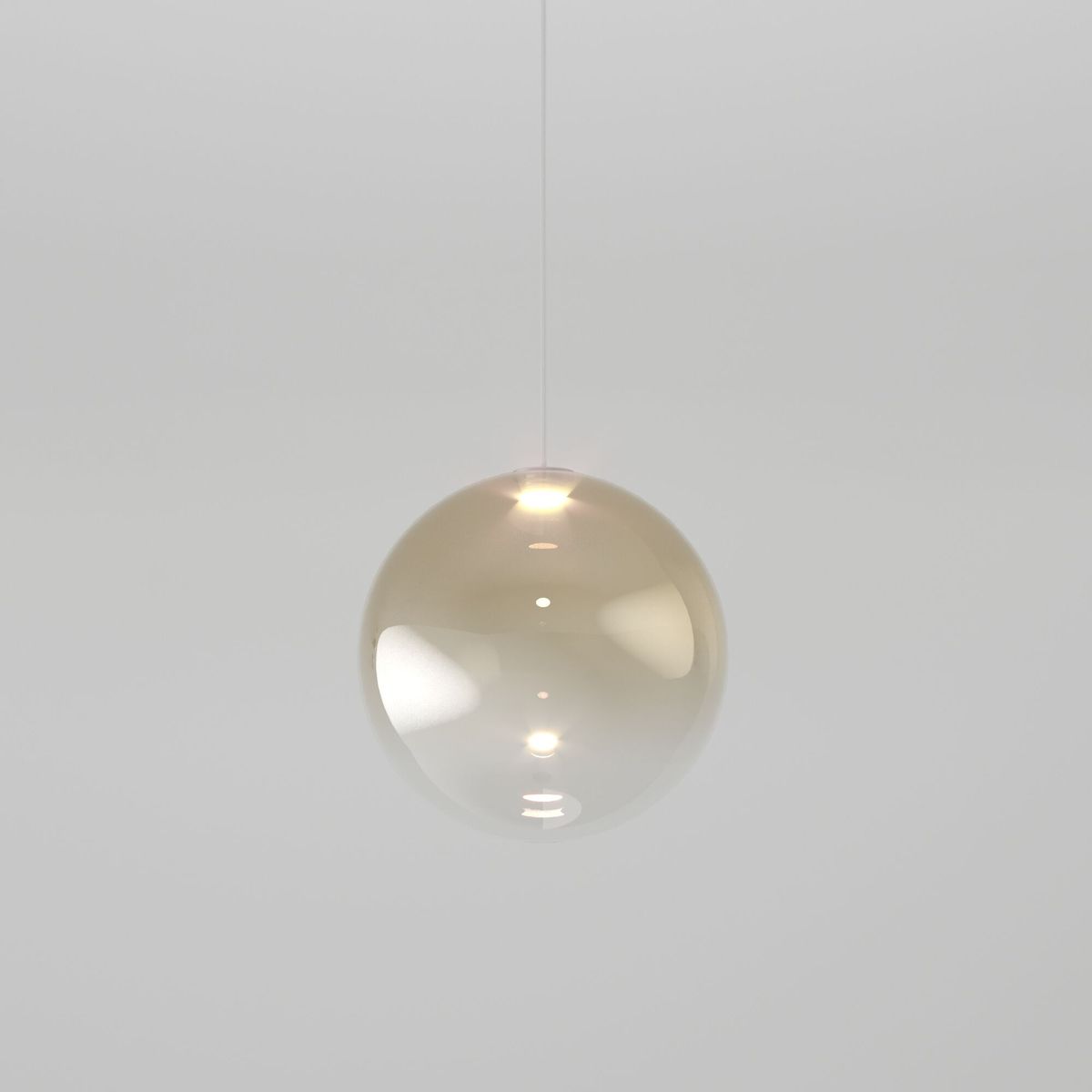 Подвесной светильник Eurosvet Wonder 50231/1 LED янтарный a058634