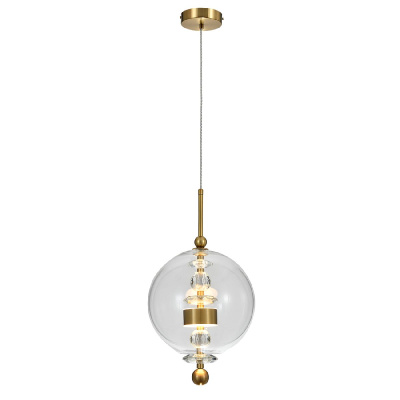 Подвесной светильник Indigo Illusione 11055/1P Clear V000189L