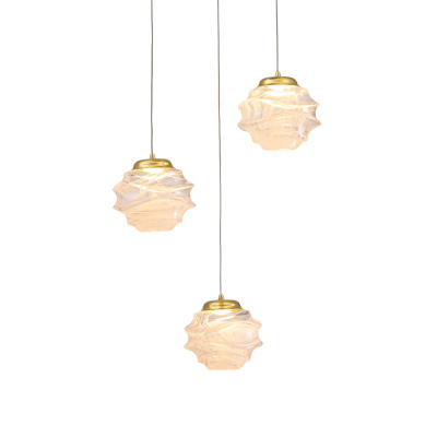 Подвесной светильник Delight Collection MD25030003-3A gold/clear