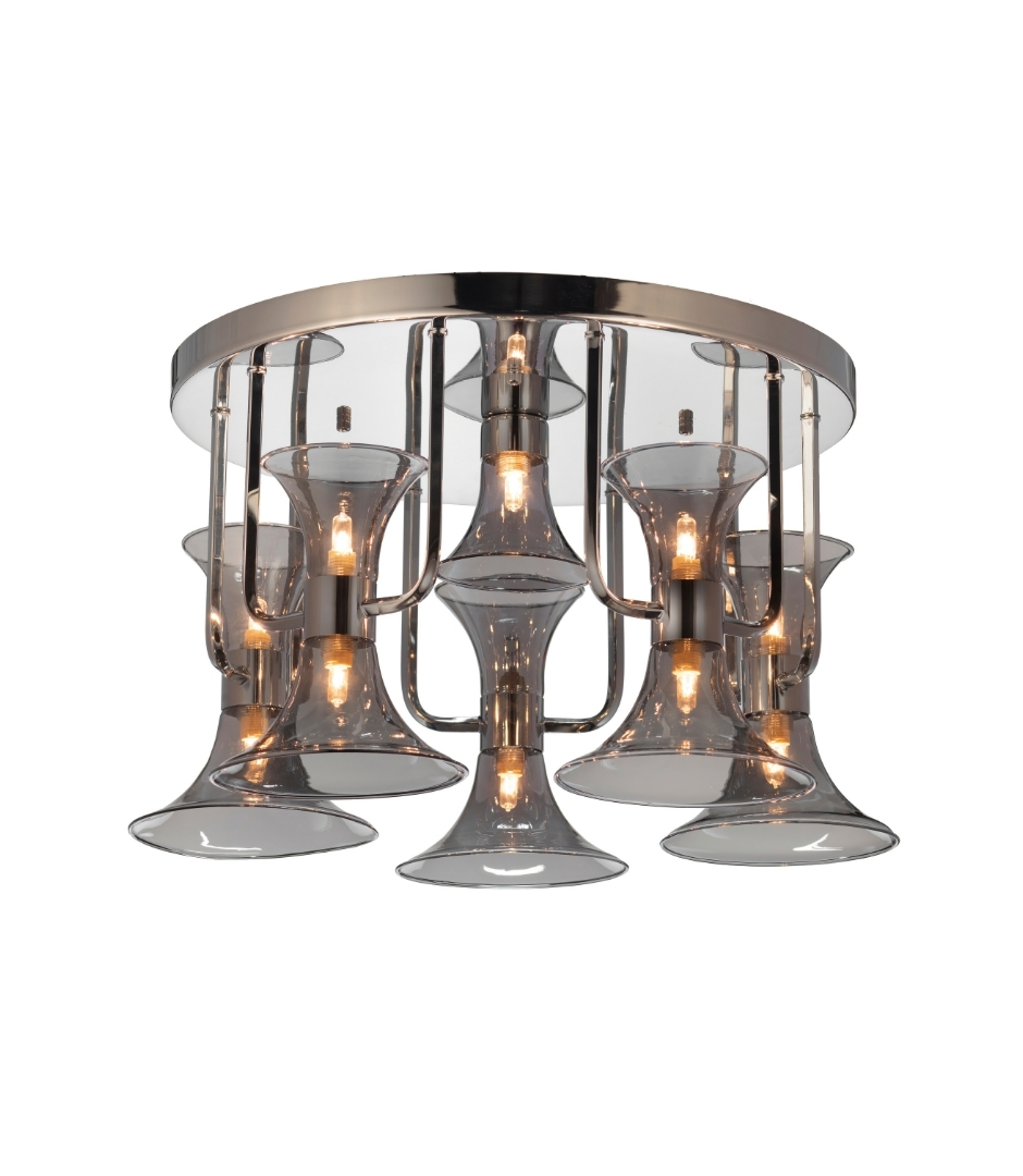 Потолочная люстра Lumina Deco Warni LDC 6819-5 GY