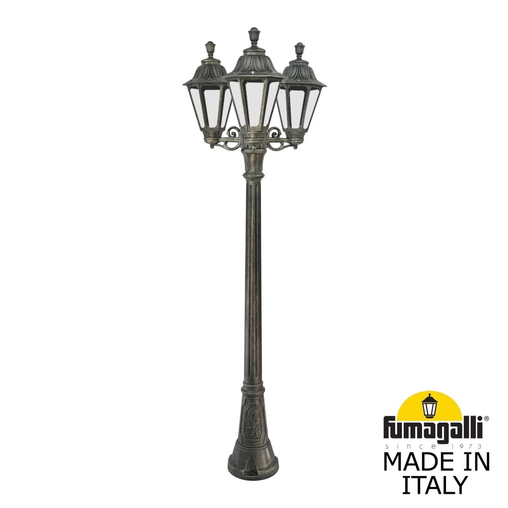 Садово-парковый светильник Fumagalli ARTU BISSO/RUT 3L E26.158.S30.BXE27