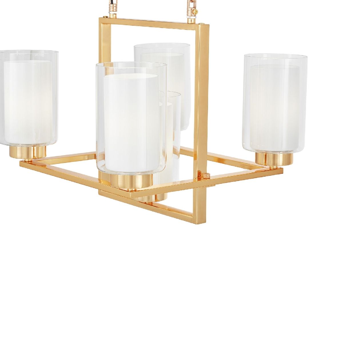 Подвесная люстра Lumina Deco Lino LDP 1239-5 F.GD