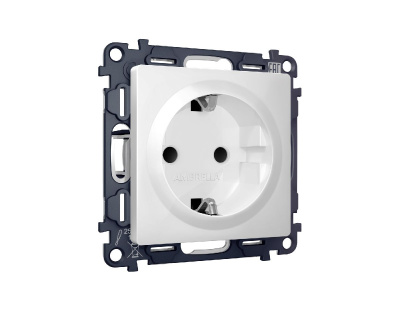 Комплект механизма розетки с/з со шторками Ambrella Volt Alfa MA127010