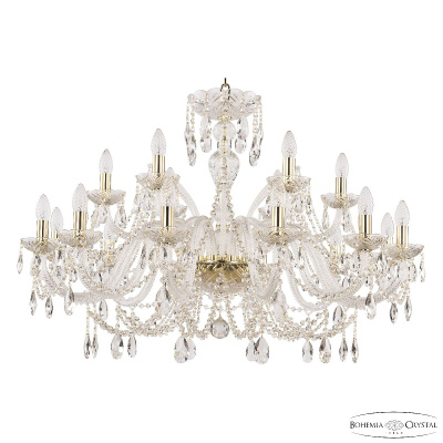 Подвесная люстра Bohemia Ivele Crystal 105/12+6/360 G