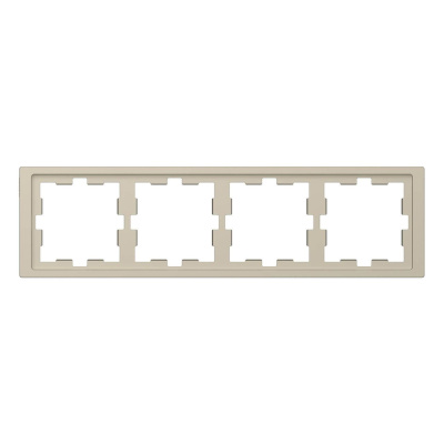 Рамка 4-постовая Schneider Electric Merten D-Life MTN4040-6533