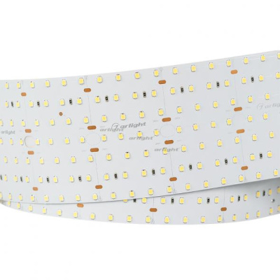 Светодиодная лента Arlight S2-2500 24V Warm 3000K 85mm (2835, 560 LED/m, LUX) 021211