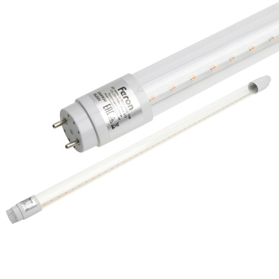 Лампа светодиодная для растений Feron LB-7063 G13 11W красно-синий 51662