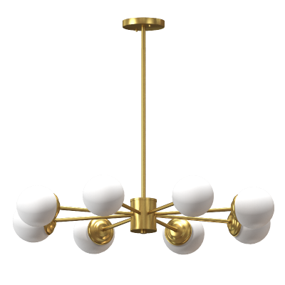 Люстра на штанге Milosh Tendence Lola 0922CL-8AB