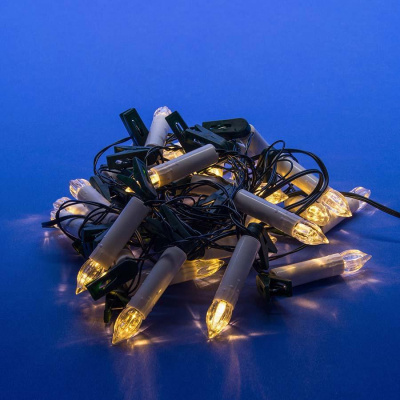 Светодиодная гирлянда Uniel Свеча (UL-00007246) теплый белый ULD-S0800-040/SGA Warm White IP20 Candles