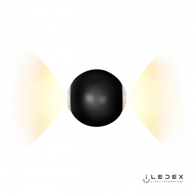 Настенный светильник iLedex Rainbow ZD8168-6W RGB BK