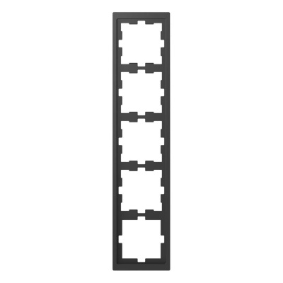 Рамка 5-постовая Schneider Electric Merten D-Life MTN4050-6534