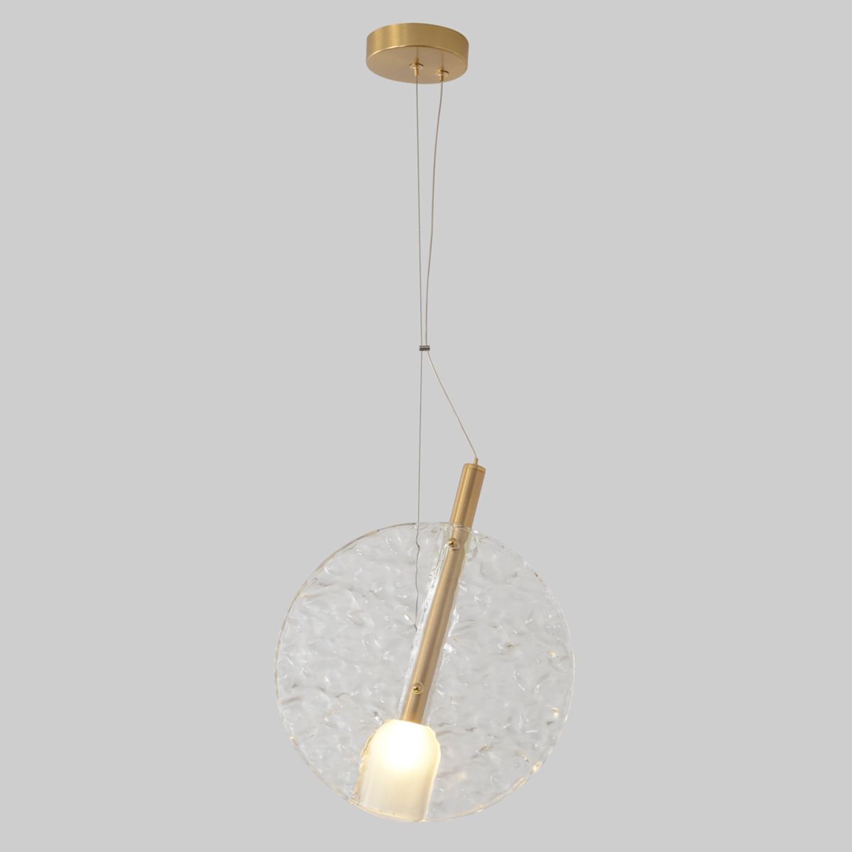 Подвесной светильник Crystal Lux FROZEN SP1 BRASS