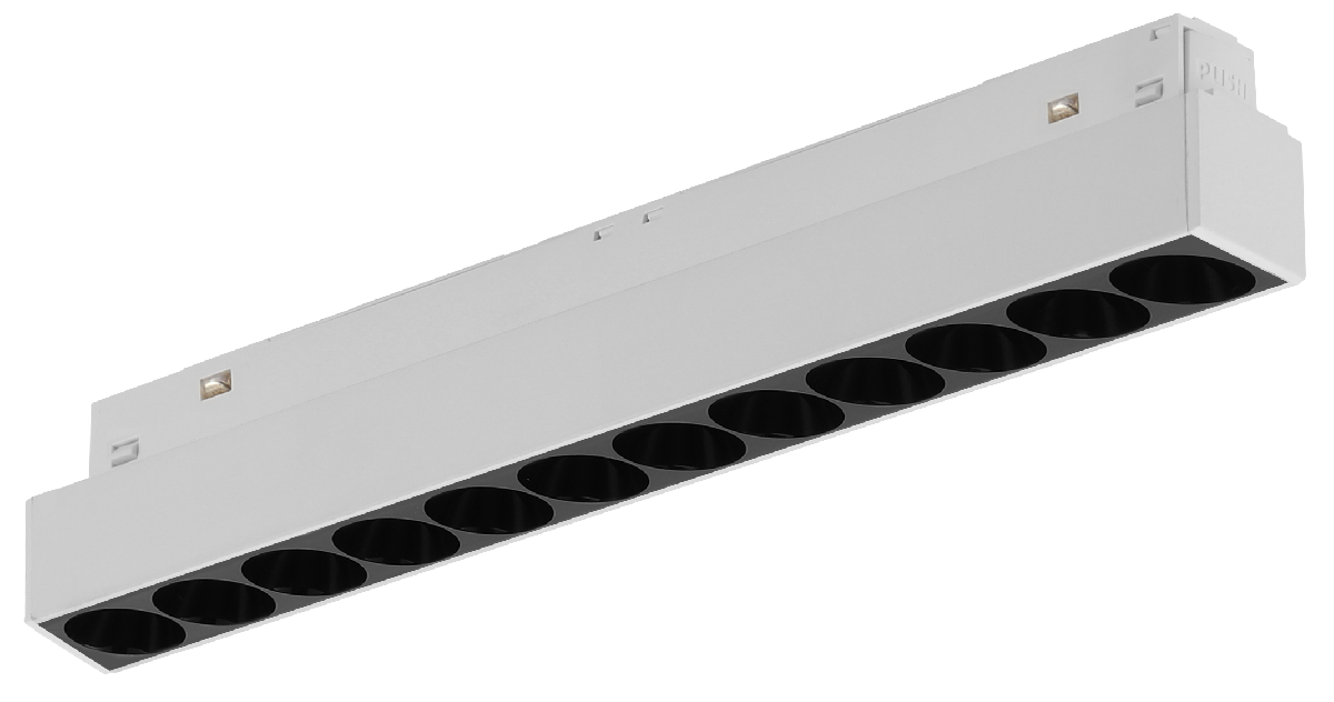 Трековый магнитный светильник iLedex Vision 4822-002-L235-12W-38DG-4000K-WH
