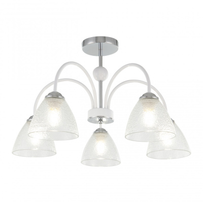 Люстра на штанге Arte Milano Napoli 321410/5 CR+WH