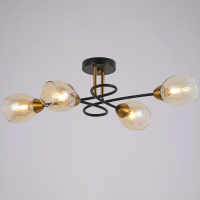 Потолочная люстра Illumico IL8263-4COU-79 BK GD Celeste