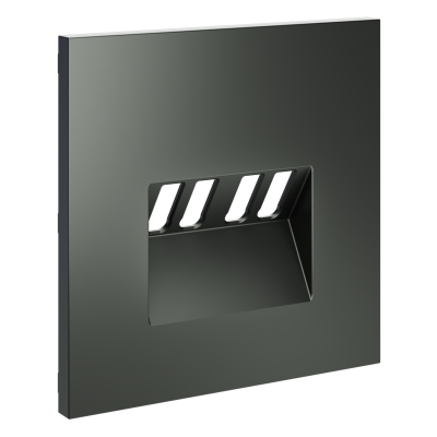 Накладка для розетки акустической 4-местной  Voltum S70 (титан) VLS001506