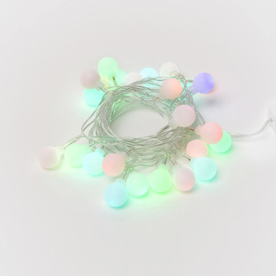 Светодиодная гирлянда (09580) Uniel Радуга 220V разноцветный ULD-S0280-025/DTA RGB IP20 RAINBOW