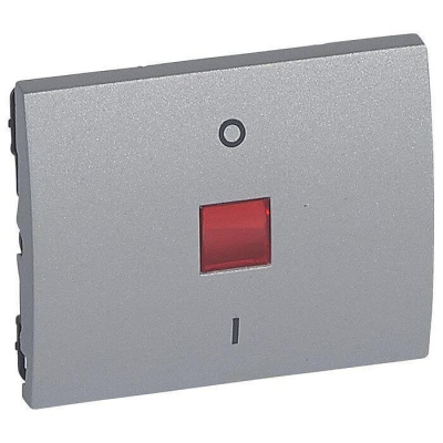 Клавиша Legrand Galea Life выключателя с индикацией алюминий 771318