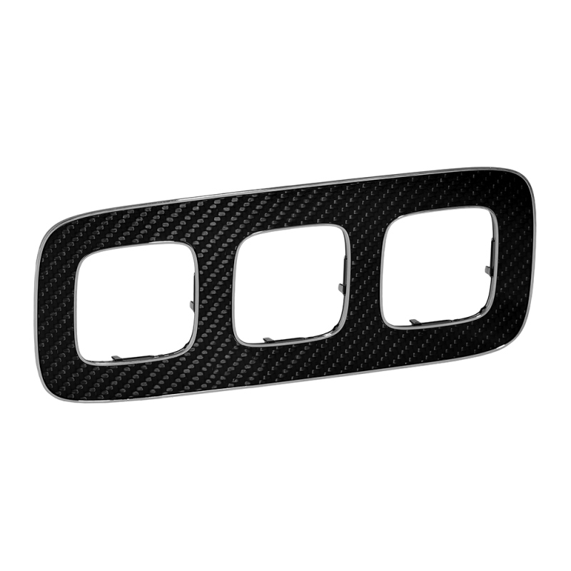 Рамка 3-постовая Legrand Valena Allure Карбон 754473