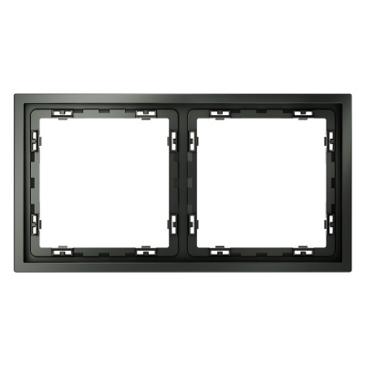 Рамка на 2 поста Voltum S70 VLS100206 (титан)