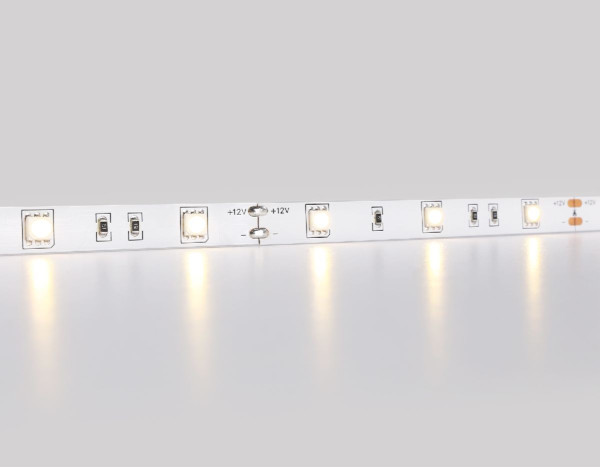 Светодиодная лента Ambrella Light LED Strip 12В 5050 7,2Вт/м 3000K 5м IP20 GS1801