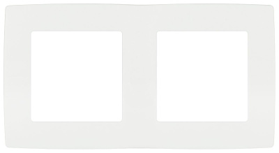 Рамка двухместная Эра 12-5002-01М Б0065736