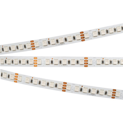 Светодиодная лента Arlight RT-H120-10mm 24V RGBW-Day-4-in-1 (25 W/m, IP20, 4040, 5m) 048747