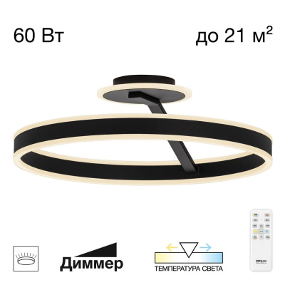 Потолочная люстра Citilux Дуэт CL719751