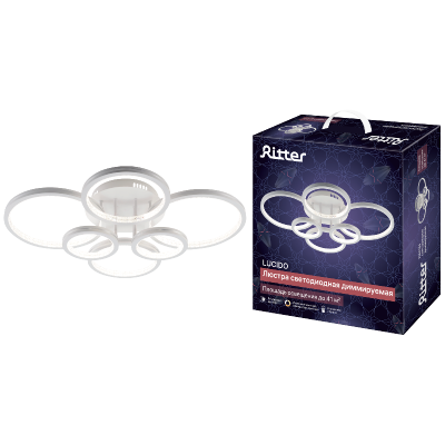 Потолочная люстра Ritter Lucido 51648 8