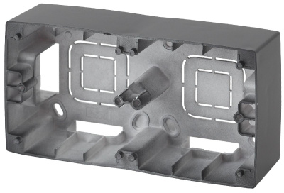 Коробка для накладного монтажа на 2 поста Эра 12-6102-12 Б0043176