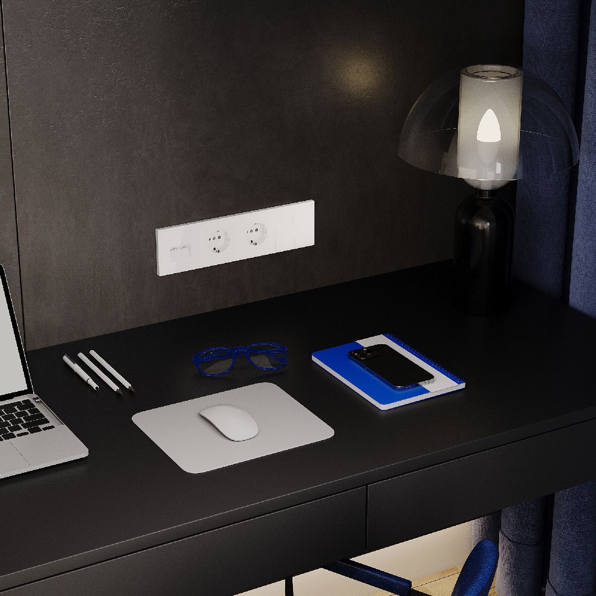 Рамка на 4 поста Voltum S70 VLS100401 (белый глянцевый)