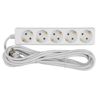 Удлинитель бытовой General GES-16-3x100-5-7m 470047