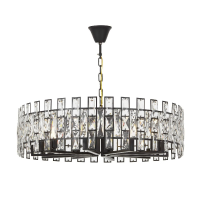 Подвесная люстра Lumina Deco Florina LDP 7041-800 BK