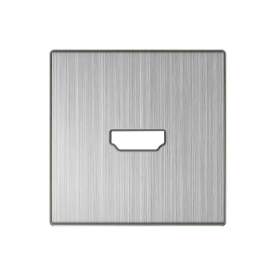 Накладка Werkel для розетки HDMI глянцевый никель WL02-HDMI-CP 4690389119569