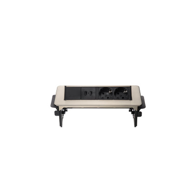 Блок розеток 47 (2 секции и 2 USB) Mebax 00-00000830