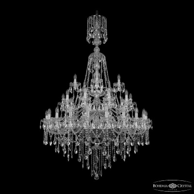 Подвесная люстра Bohemia Ivele Crystal 1415/20+10+5/400/XL-180/3d Ni