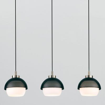 Подвесной светильник Eurosvet 50106/3 античная бронза/черный