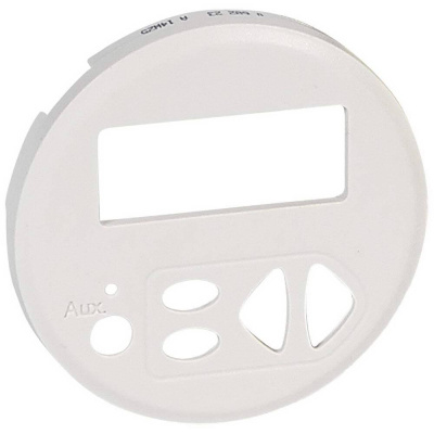 Лицевая панель Legrand Celiane модуля локального управления с ЖК экраном белая 068223