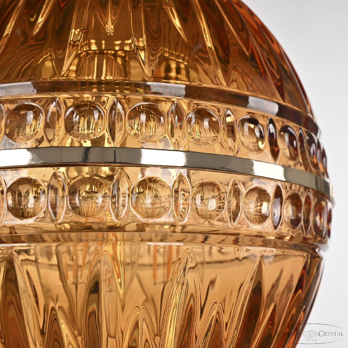 Подвесной светильник Bohemia Ivele Crystal 5479/20 G Amber/M-1G