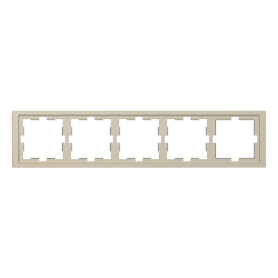 Рамка 5-постовая Schneider Electric Merten D-Life MTN4050-6533
