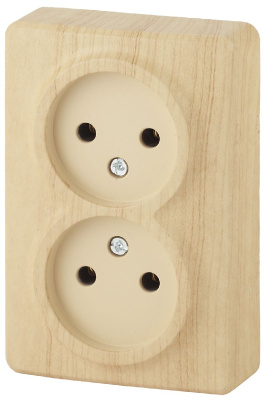 Розетка 2х2P Эра 11-2202-11 Б0020684