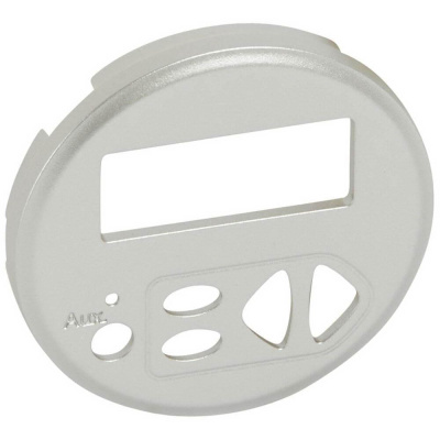 Лицевая панель Legrand Celiane модуля локального управления с ЖК экраном титановая 068523