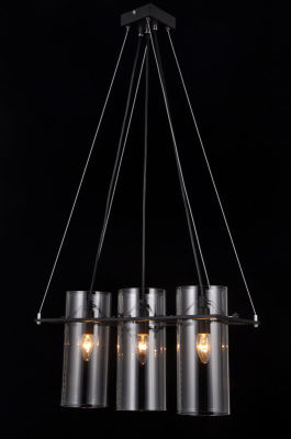 Подвесная люстра Natali Kovaltseva HELSINKI II 81022-3C MATT BLACK
