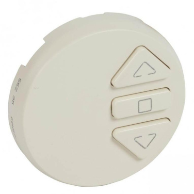 Лицевая панель Legrand Celiane механизма управления жалюзи IOBL слоновая кость 066295