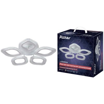 Потолочная люстра Ritter Losanga 52925 9