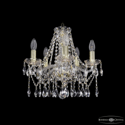Подвесная люстра Bohemia Ivele Crystal 1413/5/141 G