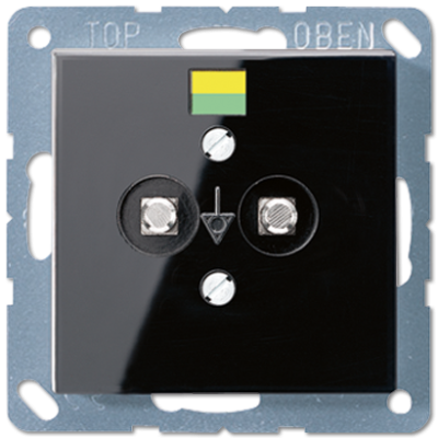 Розетка штепсельная Jung A565-2BFSW
