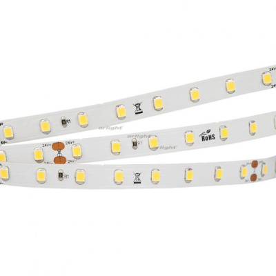 Светодиодная лента Arlight RT 2-5000-50m 24V Warm2700 (2835, 80 LED/m, LUX) 024526